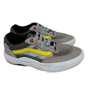 VANS Wayvee Lucid Gray/Blazing Yellow sneakers  size 7
